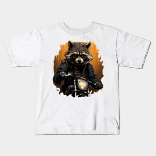 Furry Rider Kids T-Shirt